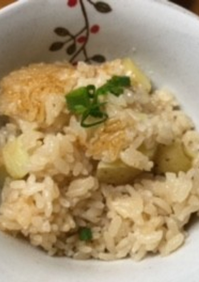 今が旬♫　新じゃがの炊き込みご飯-レシピのメイン写真