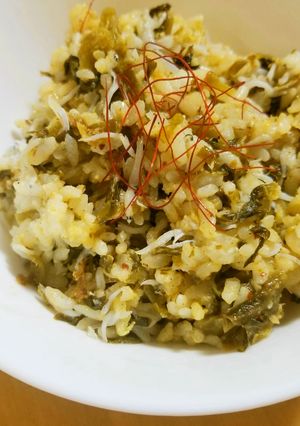 簡単！高菜チャーハン-レシピのメイン写真