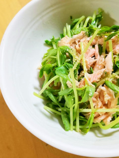 簡単!豆苗のツナ和え-レシピのメイン写真