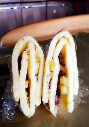 米粉さつまいもレーズン柚子ジャム巻-レシピのメイン写真