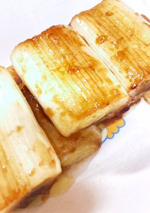 超簡単　焼き肉のタレで長ネギ焼き-レシピのメイン写真