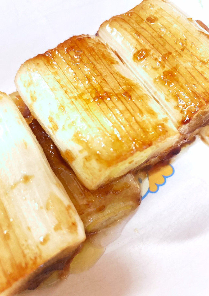 超簡単　焼き肉のタレで長ネギ焼き-レシピのメイン写真