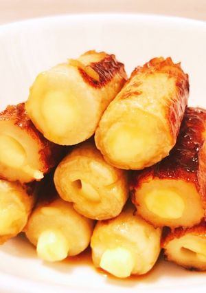 ちくわとチーズの甘辛炒め-レシピのメイン写真