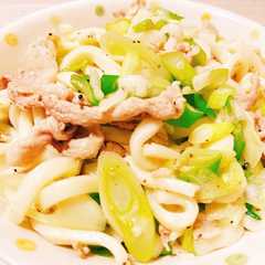 รูปของ ねぎ塩豚うどん
