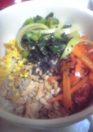 ■スピーディ手軽de簡単ずぼらな4色丼■-レシピのメイン写真