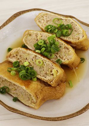 低糖質‼ 春キャベツのきつね肉詰め煮-レシピのメイン写真