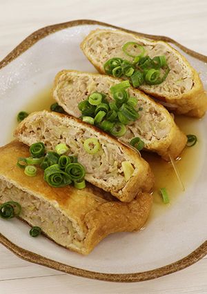 低糖質‼ 春キャベツのきつね肉詰め煮-レシピのメイン写真