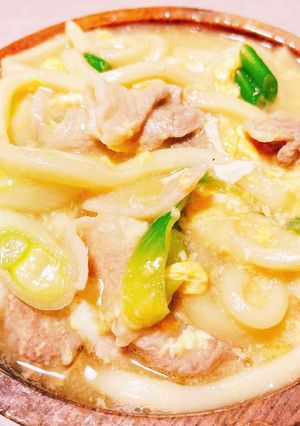 とろ玉肉うどん-レシピのメイン写真
