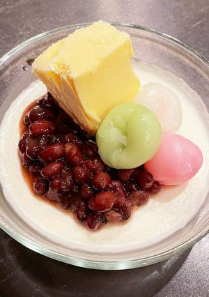 ココナッツミルクデザート 雛祭りver.-レシピのメイン写真