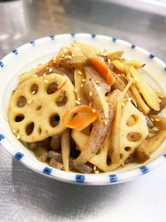 レンコンきんぴら-レシピのメイン写真