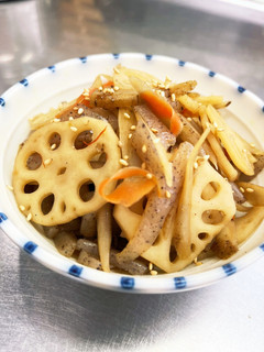 レンコンきんぴら-レシピのメイン写真