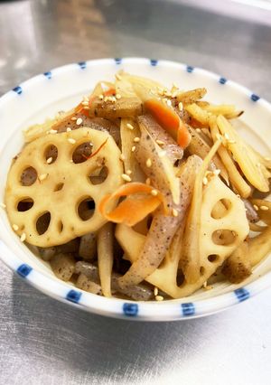 レンコンきんぴら-レシピのメイン写真