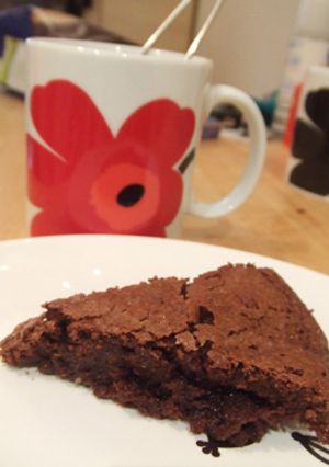 北欧のチョコケーキ Kladdkaka-レシピのメイン写真
