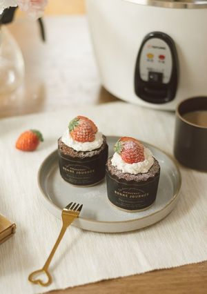 \大同電鍋レシピ/チョコカップケーキ-レシピのメイン写真