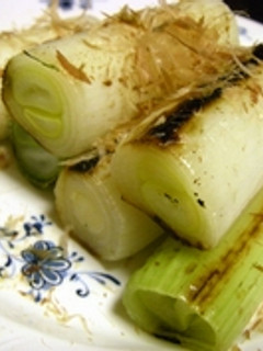 焼ねぎ おかかとおしょうゆで-レシピのメイン写真