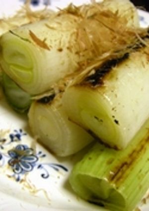 焼ねぎ　おかかとおしょうゆで-レシピのメイン写真