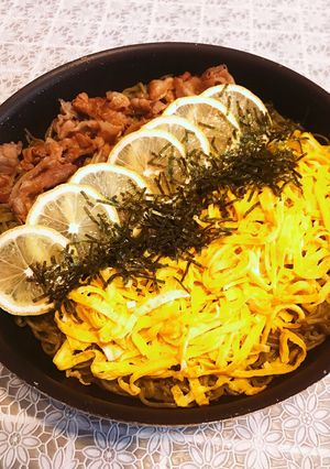 フライパンde瓦そば-レシピのメイン写真