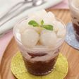 シャリシャリ☆ライチとあずきのチェー