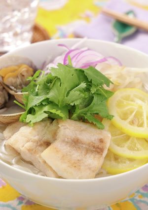 白身魚とあさりのレモンフォー-レシピのメイン写真