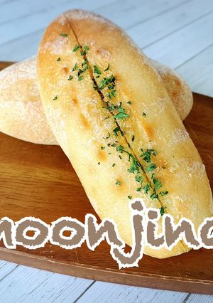 あこ酵母で作るガーリックバターフランス-レシピのメイン写真