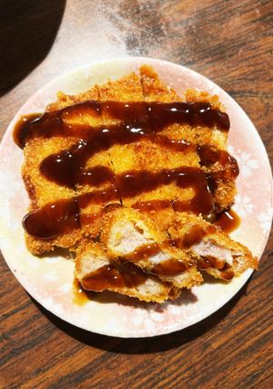 揚げたてトンカツと素揚げウィンナー母手製-レシピのメイン写真