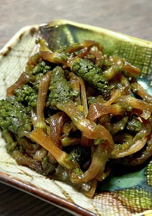 ごま油と鰹の風味 つくしの佃煮-レシピのメイン写真
