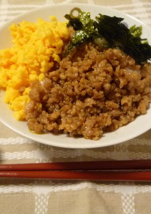 子供が大好き☆そぼろご飯-レシピのメイン写真