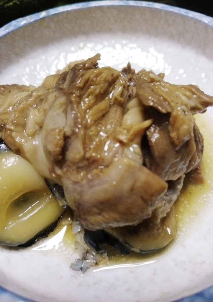 マグロの目玉の煮つけ-レシピのメイン写真