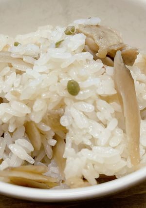 山椒香る鶏ごぼうごはん-レシピのメイン写真