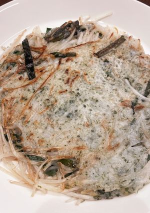 もっちりアオサともやしのチヂミ-レシピのメイン写真