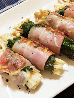 えのきのシソチーズベーコン巻き-レシピのメイン写真
