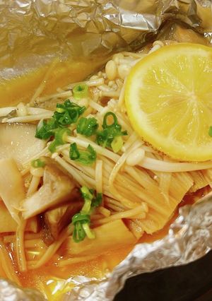 蒸籠でも♡キノコと鮭のホイル焼き-レシピのメイン写真