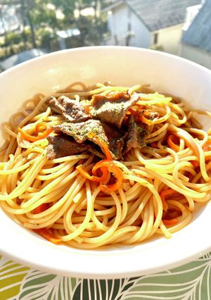 デミグラスソースのビーフパスタ-レシピのメイン写真