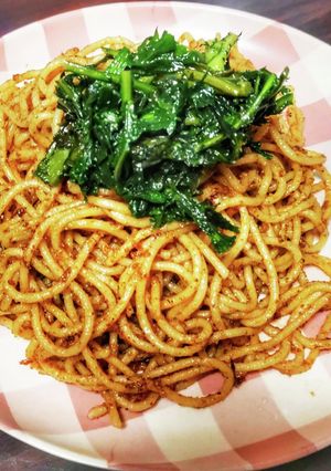 だし醤油とカツオ粉でかんたん旨パスタ-レシピのメイン写真