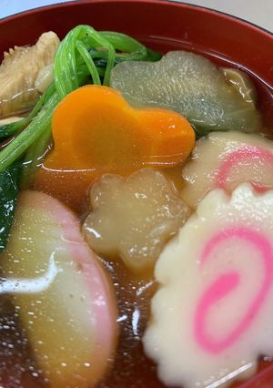 お雑煮(長野県諏訪地域風)-レシピのメイン写真