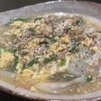 舞茸と大根のニラ玉和風餡かけ
