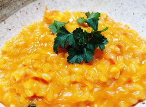 キャンベルクリームトマトのエビリゾット-レシピのメイン写真