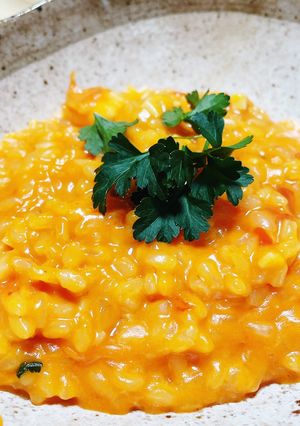 キャンベルクリームトマトのエビリゾット-レシピのメイン写真