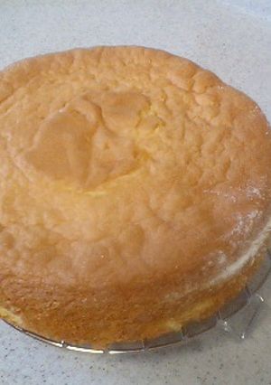☆失敗させないふわふわスポンジケーキ☆-レシピのメイン写真