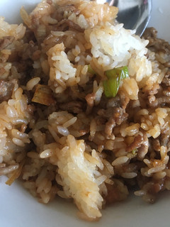 焼肉のタレで豚ひき肉とネギのチャーハン-レシピのメイン写真