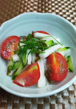 長いもの酢の物-レシピのメイン写真