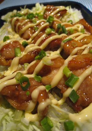 お弁当♪～照り焼きチキン☆どん～-レシピのメイン写真