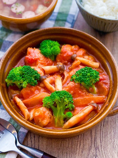 鶏肉のトマトクリーム煮♩-レシピのメイン写真