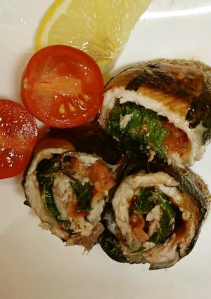 まいわしの梅しそ巻き焼き~魚の駅生地~-レシピのメイン写真