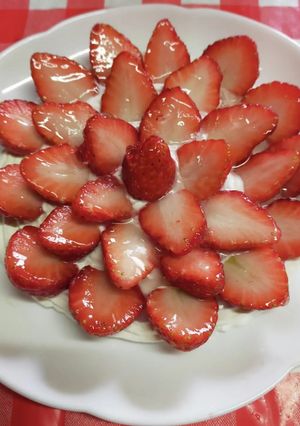 ショートケーキの上だけたべちゃおう☆-レシピのメイン写真