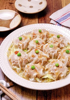 レンジで時短！ 『たけのこシューマイ』-レシピのメイン写真