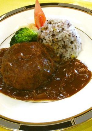煮込みハンバーグ-レシピのメイン写真
