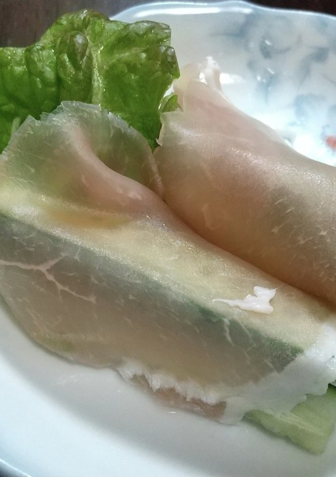 おつまみ生ハムの野菜巻き-レシピのメイン写真