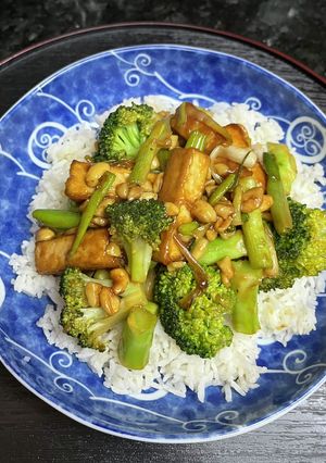 ブロッコリーとカシューナッツの中華炒め♪-レシピのメイン写真