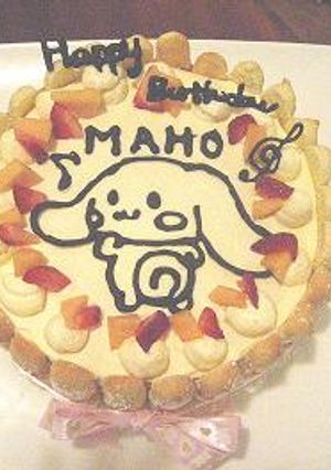 シナモンのキャラケーキ♪-レシピのメイン写真